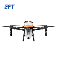 EFT G30 Drone à grande capacité, cadre de drone quadricoptère étanche, pulvérisation, drone agricole, cadre de drone pliable, ensembles de moteurs intégrés