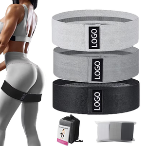 Biểu tượng tùy chỉnh in vải kháng ban nhạc cho làm việc ra 3 vải hip chiến lợi phẩm ban nhạc thiết lập tập thể dục vải kháng ban nhạc - Product Image 1