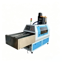 Machine à colle semi-automatique manuelle Rocky RY-Glue, Scelleuse thermofusible 3.4kw pour boîtes cadeaux et de pâtisserie