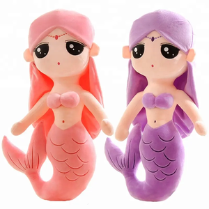 Belles poupées <span class=keywords><strong>sirène</strong></span> jouets en peluche jouets en peluche personnalisés fournisseur doux échantillon gratuit <span class=keywords><strong>de</strong></span> haute qualité bons cadeaux pour les enfants - Product Image 1