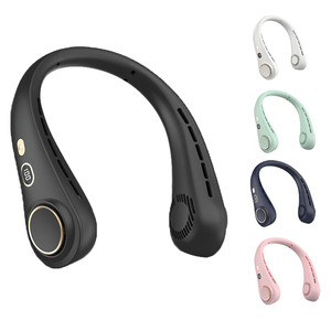 Ventilador de Cuello con Pantalla Digital, Ventilador sin Aspas, Ventilador de Cuello Portátil, Mini Enfriador de Aire, Ventiladores Eléctricos Recargables por USB - Product Image 1