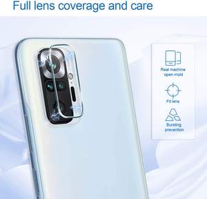 ฟิล์มกระจกนิรภัยป้องกันหน้าจอโทรศัพท์,ฟิล์มติดเลนส์กล้องสำหรับ Redmi Note 10 10 <span class=keywords><strong>Pro</strong></span> อุปกรณ์ป้องกันเลนส์กล้องสำหรับ <span class=keywords><strong>Xiaomi</strong></span> Redmi Note 10 - Product Image 2