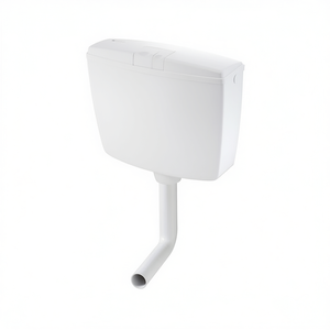 Cisterna de descarga externa doble para inodoro, blanca, 45 cm de largo, 14 cm de ancho, 42.3 cm de alto - Product Image 3