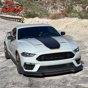 Protector de Parachoques Delantero para Mustang 2021-2023 Mach 1 Handling Package, Difusor con Estampado de Fibra de Carbono, Protector de Mentón - Product Image 3