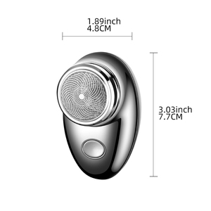 USB Power One-Blade Men's Portable Magnetic Hair Trimmer for Household Hotel Use Rotary <b>Shaver</b> Triple Blade <b>Shaver</b> - Product Image 4