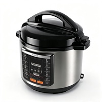 Cuisinière électrique multifonction 17-en-1 : riz, ragoût, soupe, légumes, yaourt, cuisson, friture profonde, 6L, appareil de cuisine pour 4-6 personnes, usage domestique