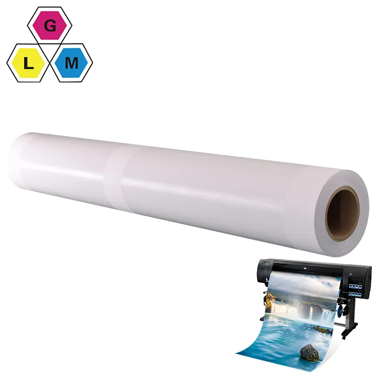 נשלף ריק להדפסה קיר נייר repositionable דבק בד חומר טפט בד-טפט עבור הזרקת דיו מדפסת