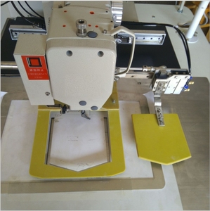 Machine à coudre industrielle automatique QS-3020-P pour l'attache de poches, machine à coudre pour la pose de poches, machine à coudre pour la fabrication de jeans - Product Image 2