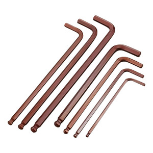 0.7mm - 36mm S2 Clés hexagonales à extrémité sphérique de type L de qualité industrielle <span class=keywords><strong>Clé</strong></span> Allen à tête sphérique - Product Image 1