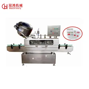 Automatic Glass Bottle Steam Vacuum Sealing Machine for cubilose/food/honey