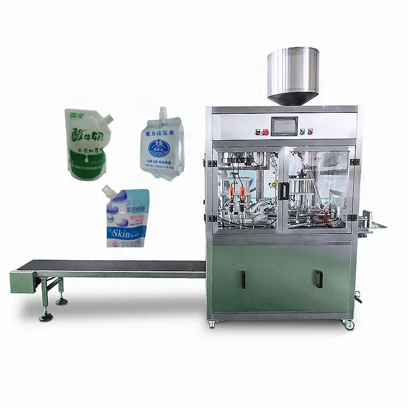 Günlük ürünler için profesyonel 1000-1500 torba/h şampuan dolum makinesi