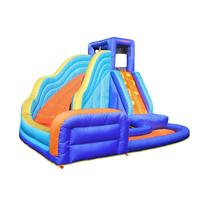 Château gonflable miniature pour bébé avec toboggan, usage commercial et domestique, en PVC/oxford 210D, garantie 4 ans, pompe à air incluse