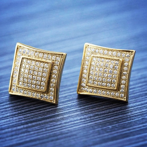 Eleganti Orecchini a Perno Geometrici per Donne, Accessori per Orecchie Semplici per Uso Quotidiano - Product Image 2