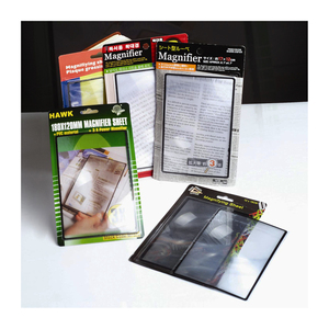 Lente <span class=keywords><strong>Fresnel</strong></span> de <span class=keywords><strong>PVC</strong></span> de Alta Calidad, Lámina de 180 mm x 120 mm para Lectura, Experimentos y Proyectos de Bricolaje - Nuevo Regalo/Decoración - Product Image 4