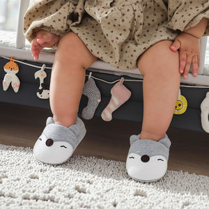 Dieren Patroon Pasgeboren <span class=keywords><strong>Baby</strong></span> Peuter Katoenen Sok Schoenen Slip-On Zachte Zool Antislip Winter Warme Eerste Wandelaar - Product Image 6