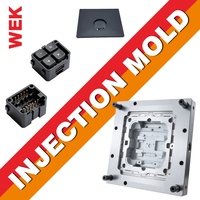 WEK Fabricant de moules de polissage pour moulage par injection de plastique PP multi-cavités à longue durée de vie pour composants électroniques grand public