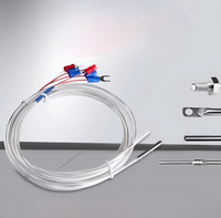 Sensor Suhu Termokopel Pt1000 Pt-100 Pt 100 Probe 3-Kabel Kelas A Bahan Stainless Steel OEM ODM