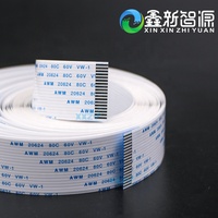 Kabel Data Panjang Printer Smart 2000 9100 Starfire Eco-solvent 18P 20P 22P 24P 26P Kabel Print Head Starfire 1024