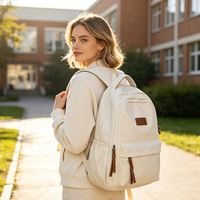 Sac à dos scolaire tendance pour adolescents, léger, grande capacité, sac à livres pour étudiants, sac à dos pour filles, sac à dos de voyage