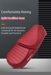 Accessoires de moto, housse de selle de moto, coussin de selle rétro pour moto - Product Image 2