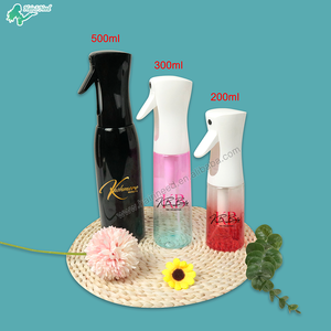 Logotipo personalizado Peluquería Belleza Hidratante Plástico Pet <span class=keywords><strong>Mister</strong></span> Botella de spray de agua de niebla fina Botella de spray para peinar el cabello - Product Image 3