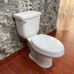 WC Set One Piece Dual-Flush Floor Montado S-Trap Ceramic Modern Sanitary <span class=keywords><strong>Toilet</strong></span> - Product Image 6