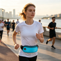 Riñonera Deportiva Impermeable y Antivibraciones para Correr, para Hombres y Mujeres, Bolsa para Teléfono, Equipo de Maratón, Ciclismo, Monedero