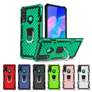 Produit Premium PC Dur Pare-chocs Magnétique D'aspiration Mobile Téléphone <span class=keywords><strong>Housse</strong></span> pour Huawei Y5p Y6p Y7p Étui Arrière - Product Image 1