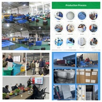 Grande boîte de stockage logistique en plastique robuste, pliable, empilable, étanche, certifiée TUV