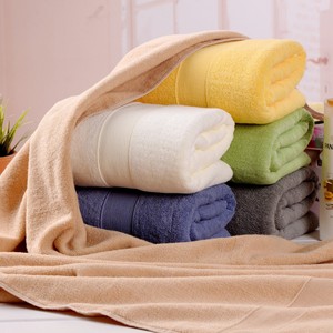 Asciugamano da Bagno in Cotone a Fibra Lunga, Spesso e Assorbente, Tinta Unita, per Hotel e <span class=keywords><strong>Spa</strong></span> - Product Image 2