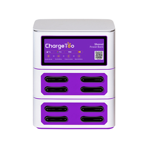 Modèle économique de l'économie partagée : Station de location de batteries externes à charge rapide, 12 emplacements, 8000 mAh, 60 W, pour centres commerciaux et aéroports - Product Image 1