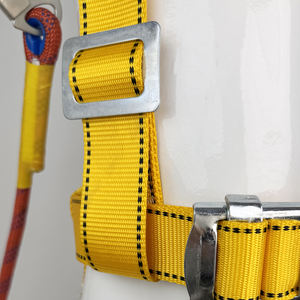Produsen Sabuk Pengaman Anti Jatuh Full Body <span class=keywords><strong>Harness</strong></span>, Tali Pengaman Penyerap Guncangan Mengurangi Benturan Jatuh - Product Image 4