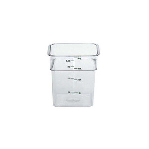 ภาชนะเก็บอาหารทรงสี่เหลี่ยม 3.8 ลิตร ไม่มีฝาปิดแคมโบร 4Sfscw135 - Product Image 1
