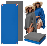 Serviette de yoga magnétique à séchage rapide, absorbante, surdimensionnée, avec aimant, logo personnalisé disponible