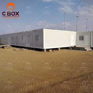 บ้านสำเร็จรูปแบบโมดูลาร์ Cbox ขนาด 20 ฟุต ทำจากแผงแซนวิช เหมาะสำหรับใช้เป็นบ้านพักอาศัยขนาดเล็ก บ้านพักพิงฉุกเฉิน บ้านเคลื่อนที่ หรือบ้านคอนเทนเนอร์แบบถอดประกอบได้ - Product Image 2
