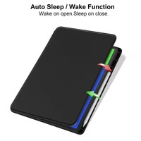 Casing Tablet pintar akrilik untuk Lenovo Xiaoxin Pad Pro, casing 12.7 inci 2023 TB-370FU untuk Lenovo Tab P12 12.7 "TB375FC 2025