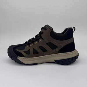 Bottes de randonnée pour hommes en cuir pleine fleur de qualité supérieure, imperméables, antidérapantes, amortissantes, pour la randonnée en montagne et le trekking - Product Image 3