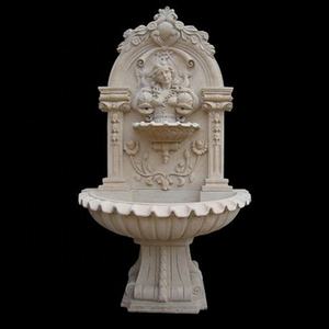 Fuente de <span class=keywords><strong>cascada</strong></span> pared interior piedra <span class=keywords><strong>real</strong></span> Antigua fuente de pared al aire libre cascadas fuentes de piscina y cascadas para la venta - Product Image 3