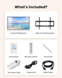55\&quot; 8+128 GB Android OS 4K <strong>Interactive</strong> Smart <strong>Classroom</strong> &amp; Home Digital Whiteboard Open App Ecosystem <strong>Interactive</strong> Boards - Product Image 5