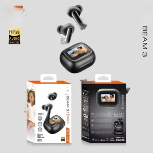 Tốt Nhất Bán TWS Tai Nghe Với Màu Sắc LCD Màn Hình Cảm Ứng ENC Giảm Tiếng Ồn Miễn Phí Rõ Ràng Cuộc Gọi Tai Nghe Stereo Cho Điện Thoại Di Động - Product Image 5