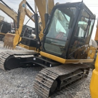 Excavatrice Caterpillar CAT312D2GC d'occasion de haute qualité, 12 tonnes, engin de terrassement moyen, excavatrice d'occasion à vendre