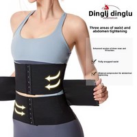 Cinturón Abdominal para mujer de comercio exterior Popular, soporte de cintura de compresión moldeador de tres secciones para masajeador de hombros y cuello