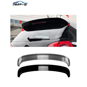 Spoiler Alerón de Techo Trasero AMP-Z para VW Volkswagen <span class=keywords><strong>Golf</strong></span> MK5 GTI R32 2003-2008, Accesorios de Carrocería en Negro Brillante - Product Image 1