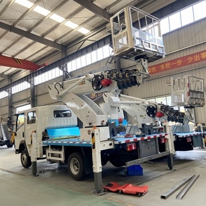 Plataforma de Trabajo Aérea Sinotruk Howo 4x2 con Brazo Telescópico y Cesta Elevadora en Venta - Product Image 6