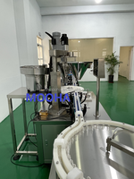 Machine de remplissage et de bouchage automatique de flacons en verre de 5 ml, machine de remplissage et de sertissage de poudre pour flacons, machine de remplissage de poudre et de bouchage par compression