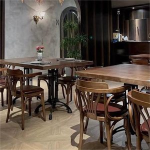 Prezzo a buon mercato mobili per la casa in vimini in legno schienale con morbido cuscino in legno <span class=keywords><strong>cucina</strong></span> da pranzo sedia ristorante - Product Image 4