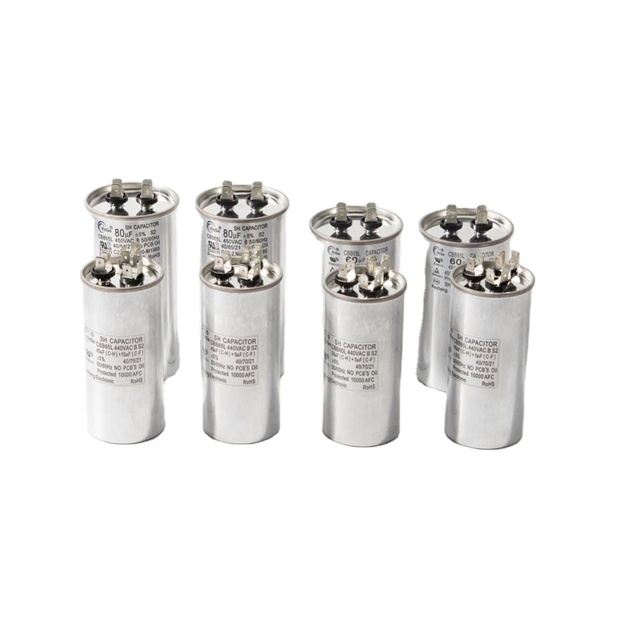 capacitors 20uf 25uf 30uf 35uf 40uf 45uf 50uf 55uf for air conditioning capacitor