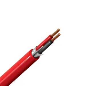 Flexible Fire Resistant Alarm Cable 2 Core 1.5mm or 2.5mm PH30 PH120 Shielded Wire