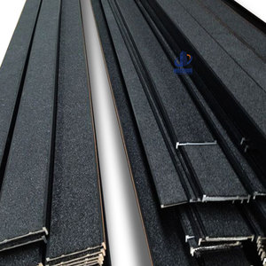 Affidabile copertura del battistrada antiscivolo in alluminio costo-efficace in PVC, in gomma nera, rivestimento per scale - Product Image 6