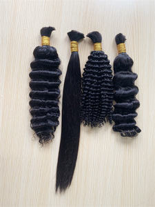 Cheveux Humains en Vrac LUFA401 Deep Bulk <span class=keywords><strong>Expression</strong></span> pour Tressage Pré-Étirés, Cheveux en Vrac Crépus, Bouclés, Lisses et Frisés pour Tresses Boho - Product Image 4
